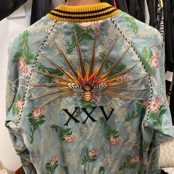 Gucci King Charles Bomber Jacket - Picture 4 of 12